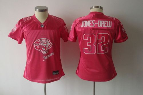 Jaguars #32 Jones-Drew Pink 2011 Women's Fem Fan NFL Jersey